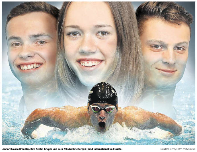 Dortmunder Nachwuchsschwimmer sind international im Einsatz
